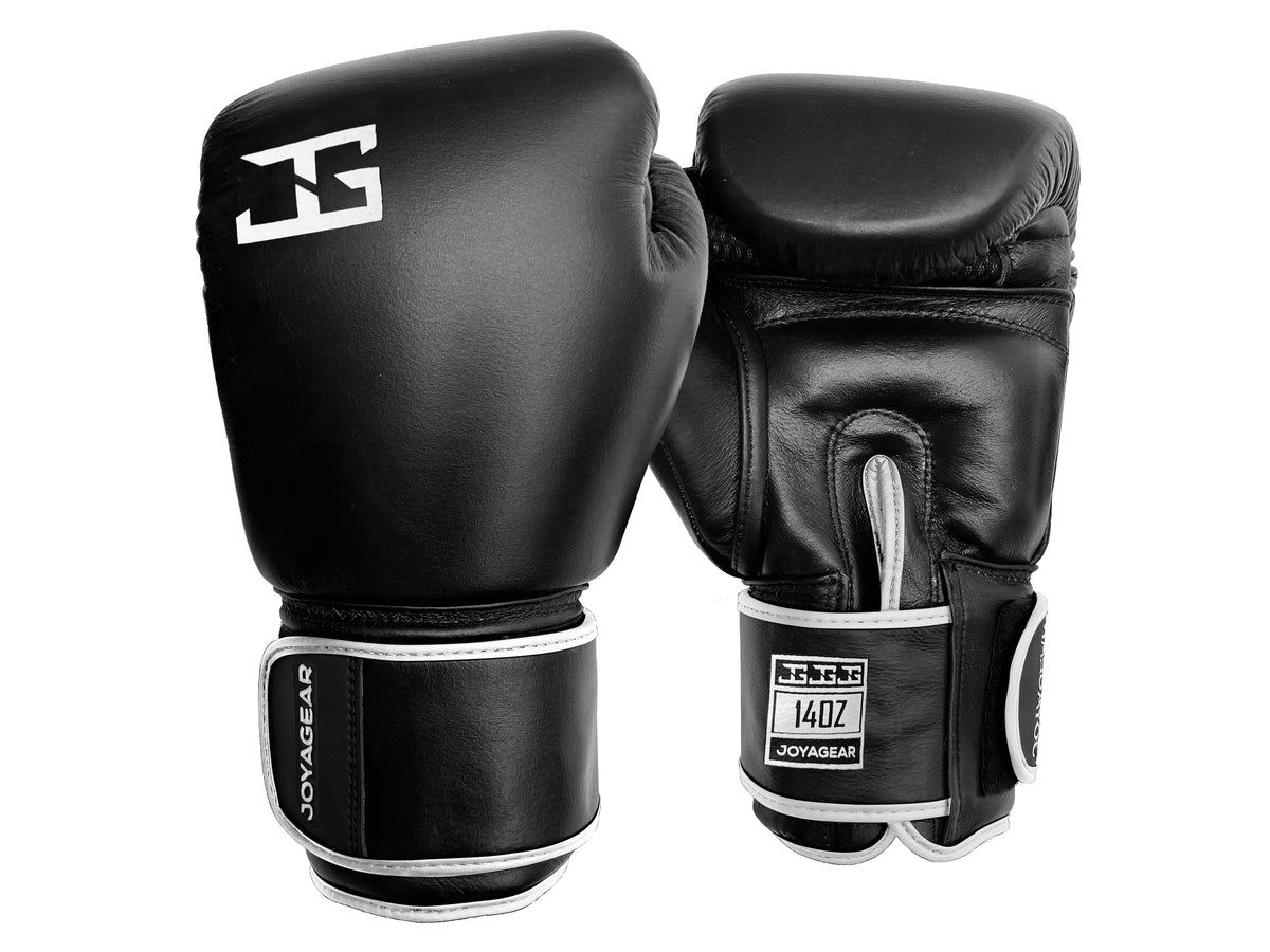 Joyagear "THAI" Bokshandschoenen - Zwart/Wit