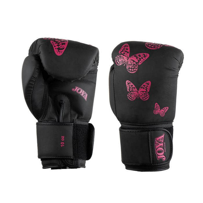 JOYA BUTTERFLYE ROZE KICKBOKSHANDSCHOENEN- METAL