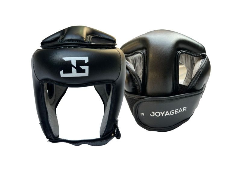 Joya "COMBAT" Open Face Headgear Black