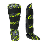 Combat serie 5 Scheenbeschermer black neon
