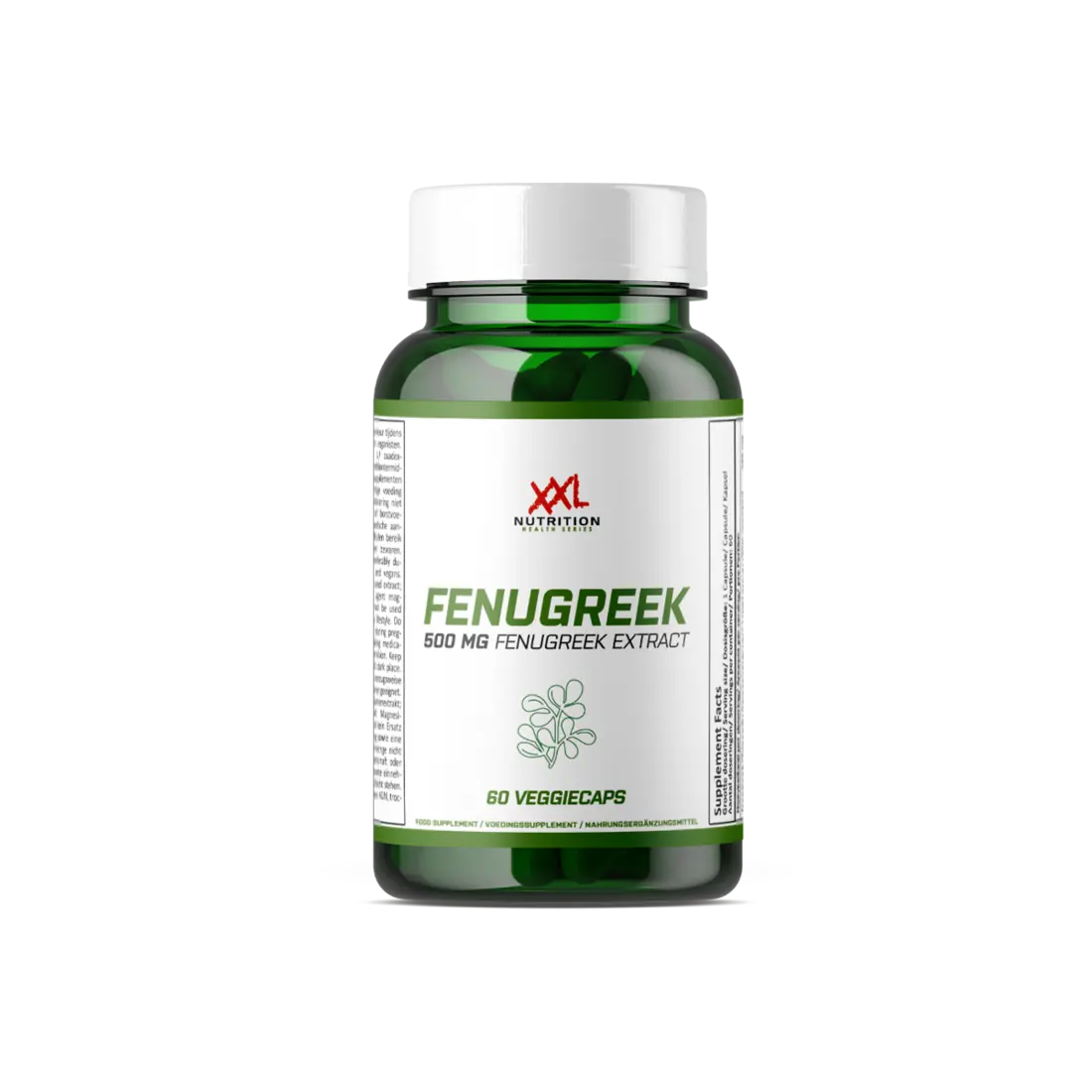 New In het kort: Vol eiwitten (lysine), B-vitamines, mineralen en vezels Goed voor maar liefst 2 maanden Volledig natuurlijk Fenegriek Extract - 500 mg - 60 capsules