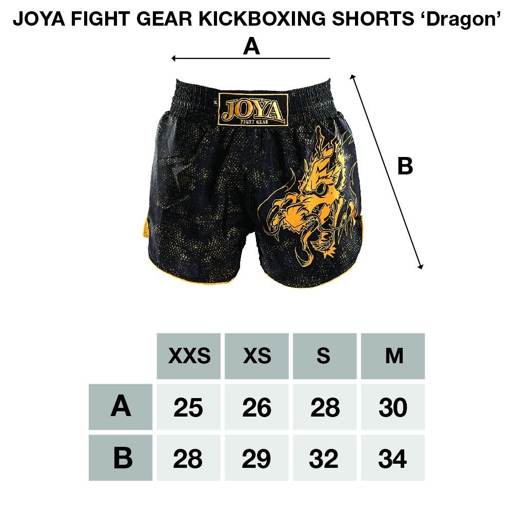 Joya Kickboksbroek - Dragon - Roze/Zwart
