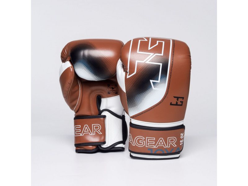 The Joyagear "Evolution Pro" Gloves - Brown/White