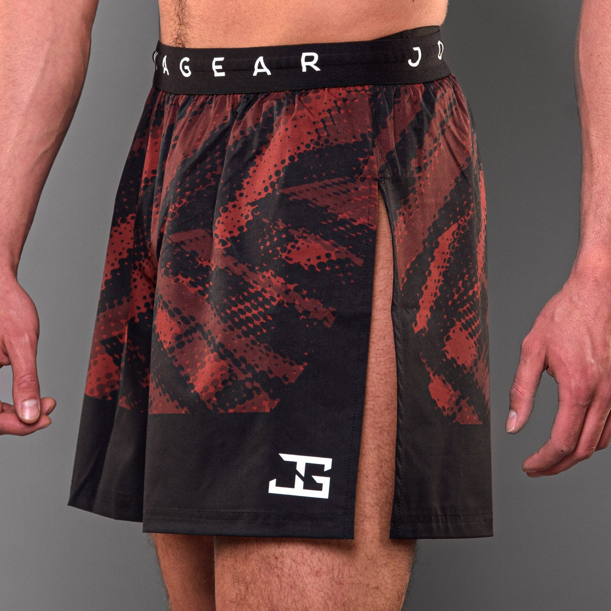 JOYAGEAR HIGH SPLIT ELITE MMA SHORT - Rood