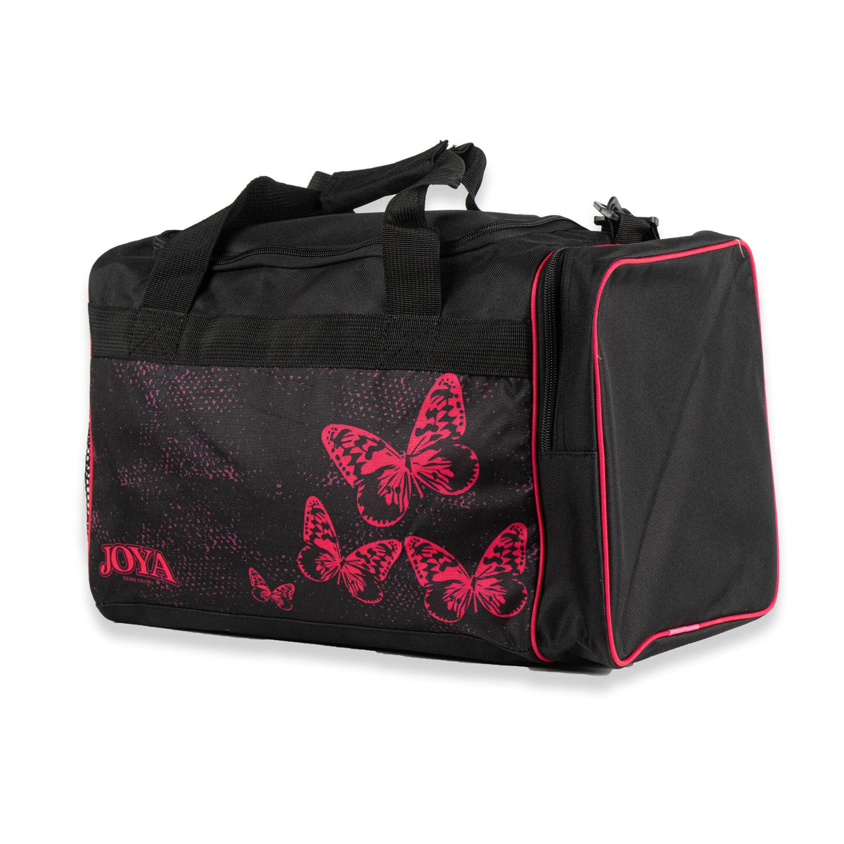 Joya Kinder Butterfly Sporttas -Zwart/Roze