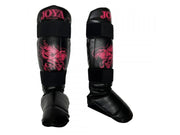 Joya Kinder Dragon Scheenbeschermers - Roze/Zwart