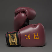 Joyagear Siam Bokshandschoenen - Zwart/Maroon
