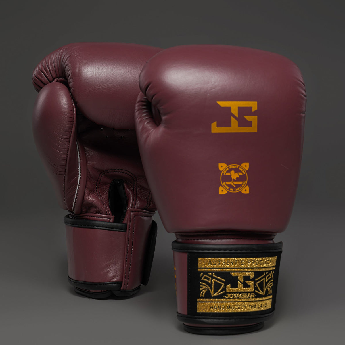 Joyagear Siam Bokshandschoenen - Zwart/Maroon