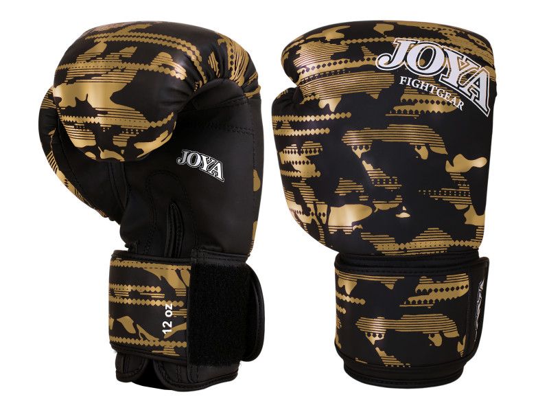 Joya Camo V2 Kickboxing Gloves Goud