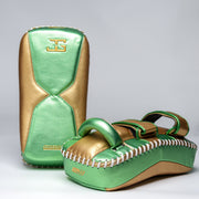 Joyagear Performance Thai Pads - Goud/Groen