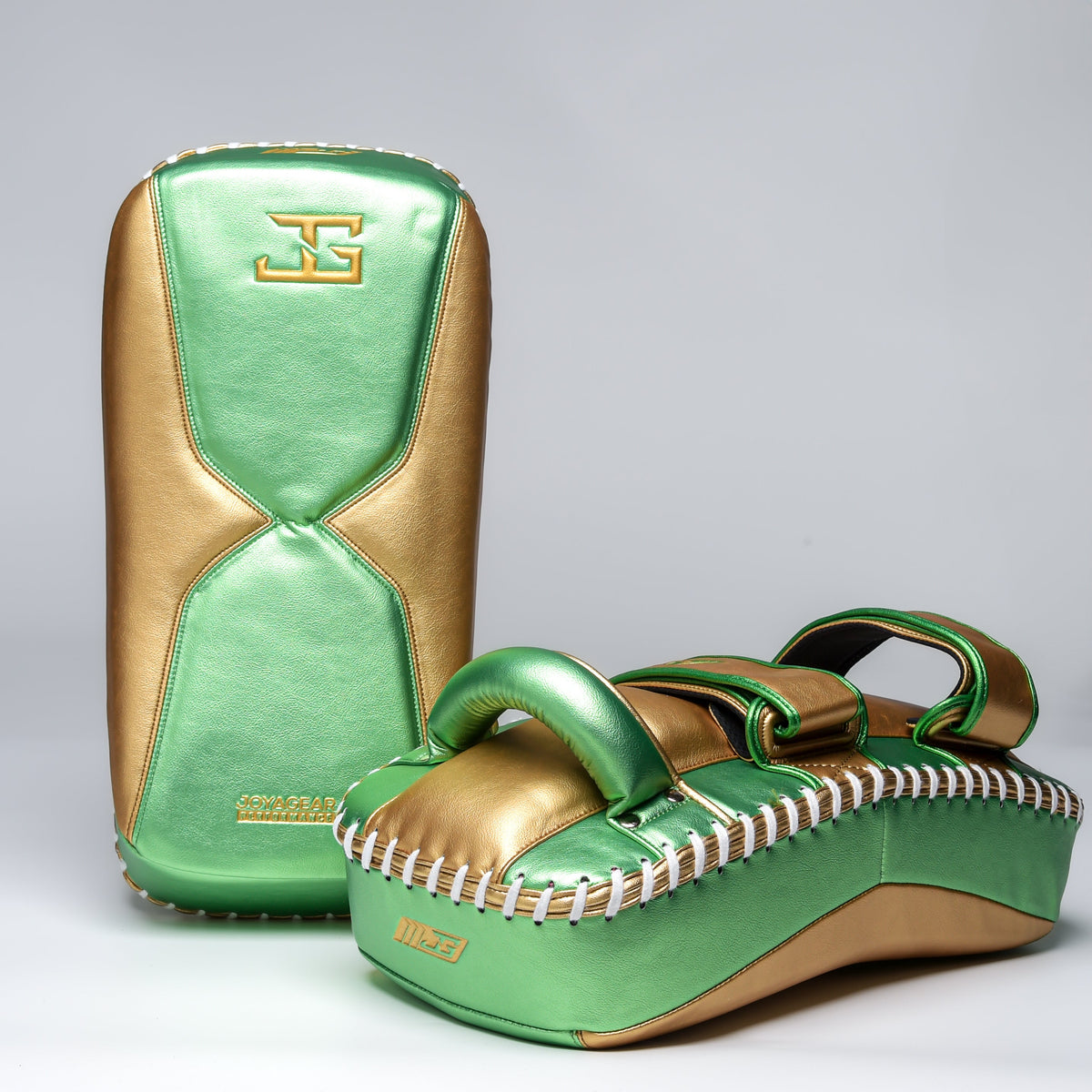 Joyagear Performance Thai Pads - Goud/Groen