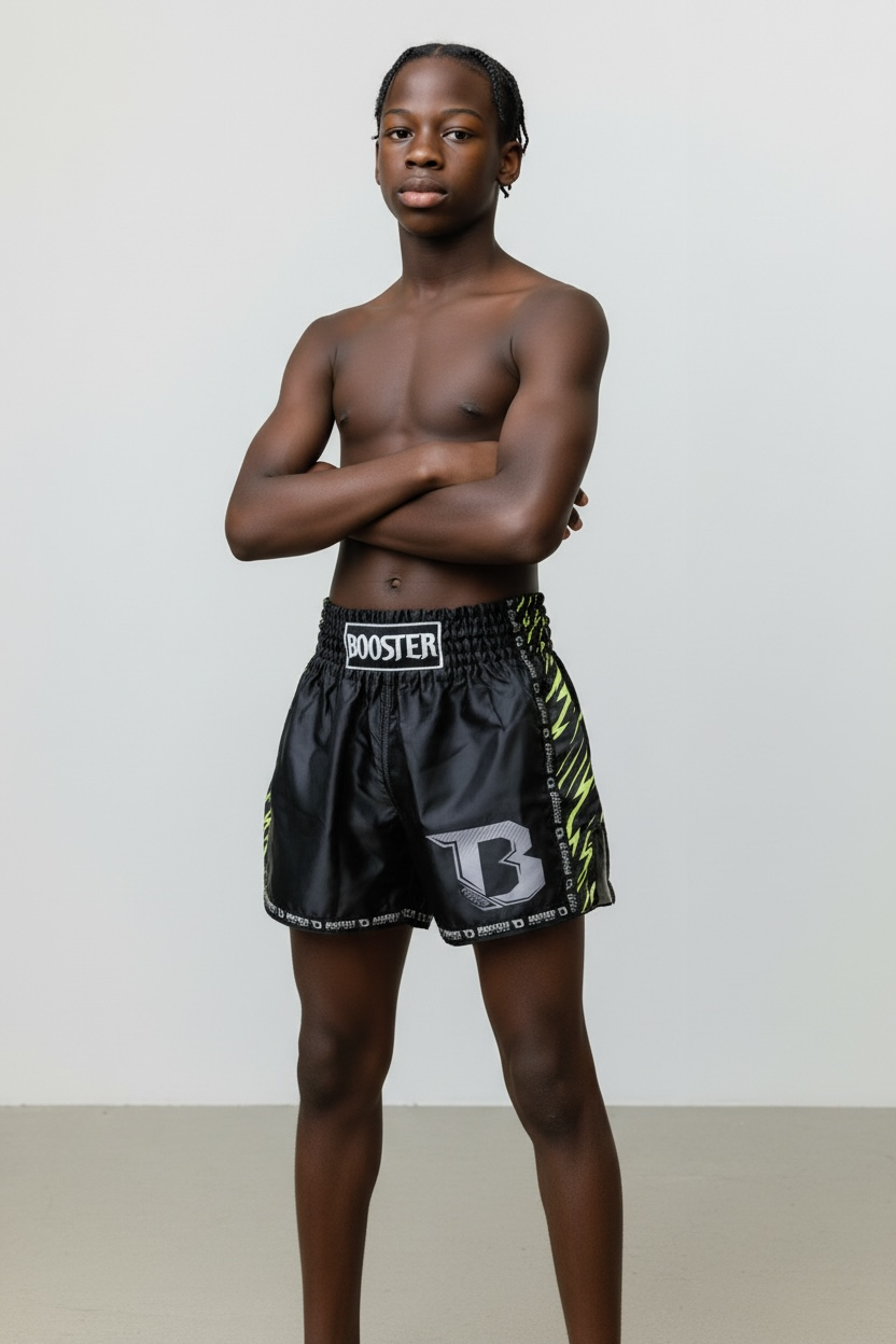 booster combat series 5 tbt kids shorts