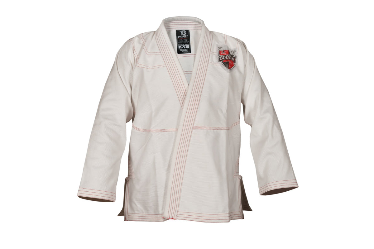 booster bjj v 2 pro shield white bjj gi