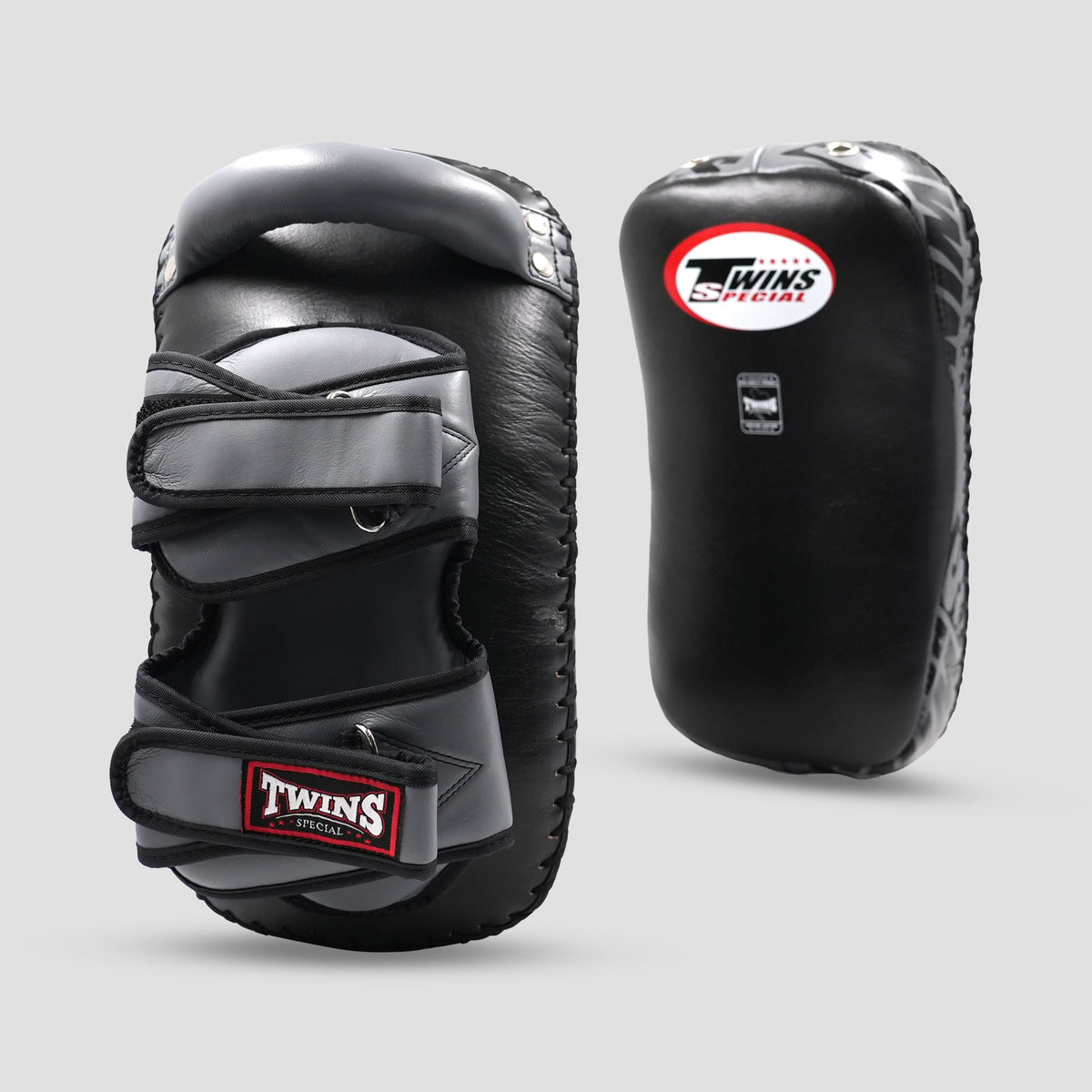 Twins Special KPL 12 Black/Grey Thai pads