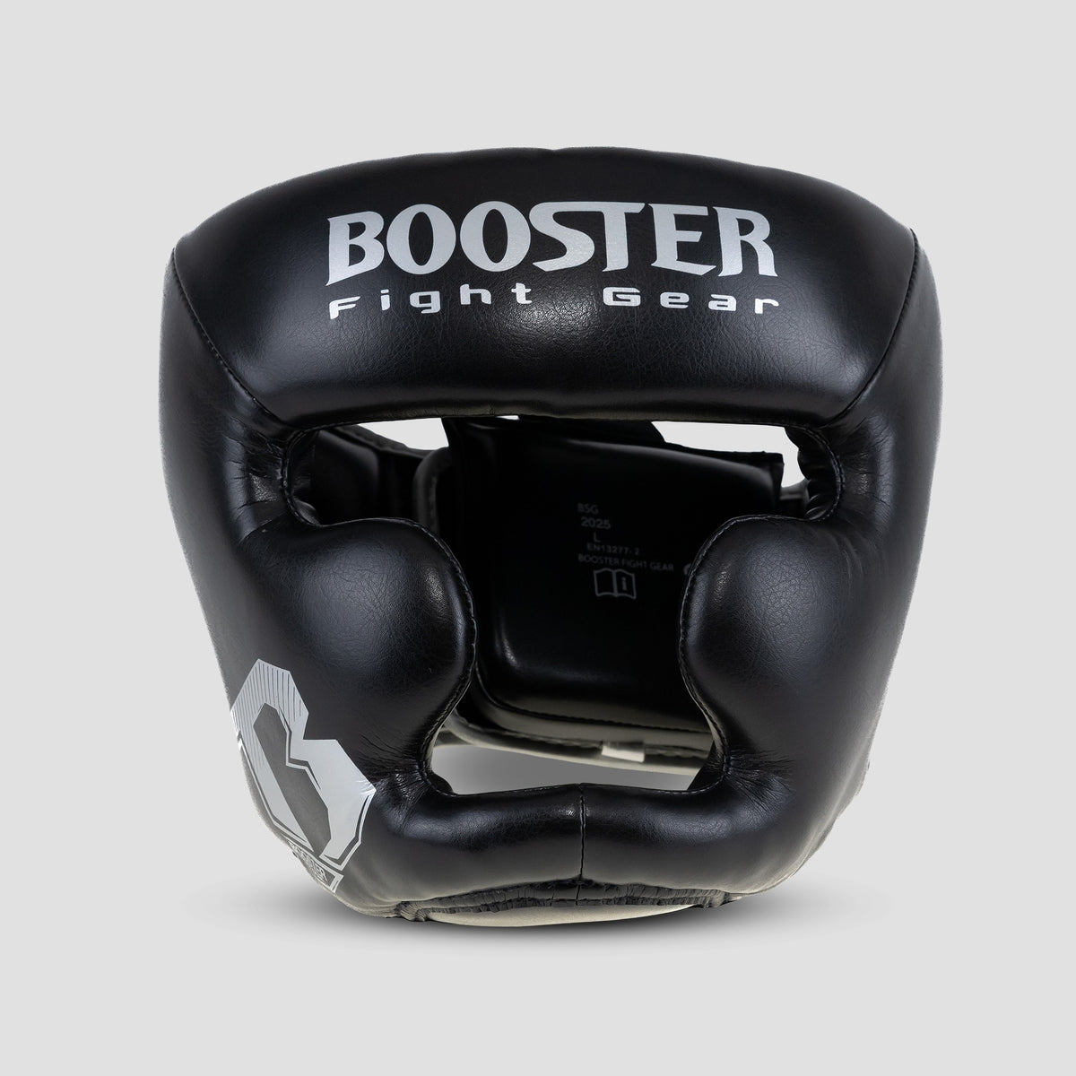 Booster Fightgear BHG 2 Black/Silver Hoofdbeschermer