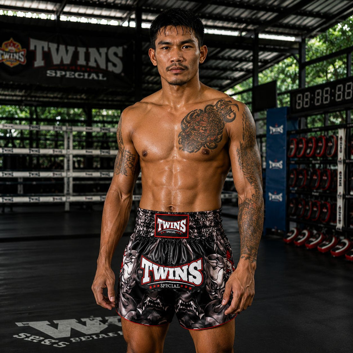 twins ttbl kabuki shorts