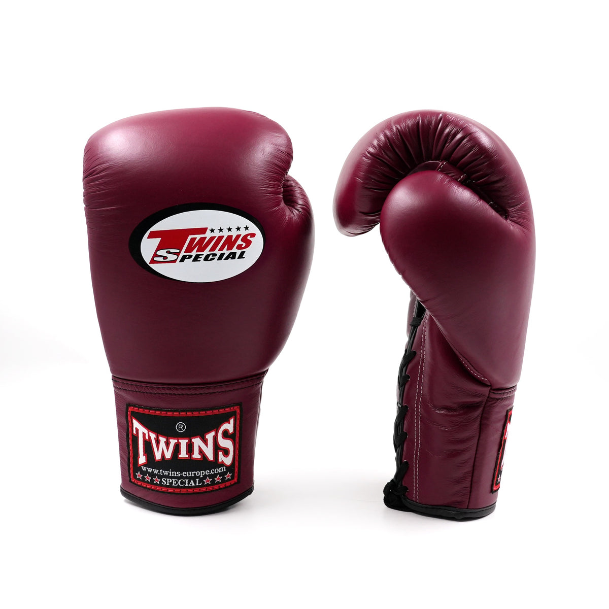 twins bgll 1 maroon bokshandschoenen veters