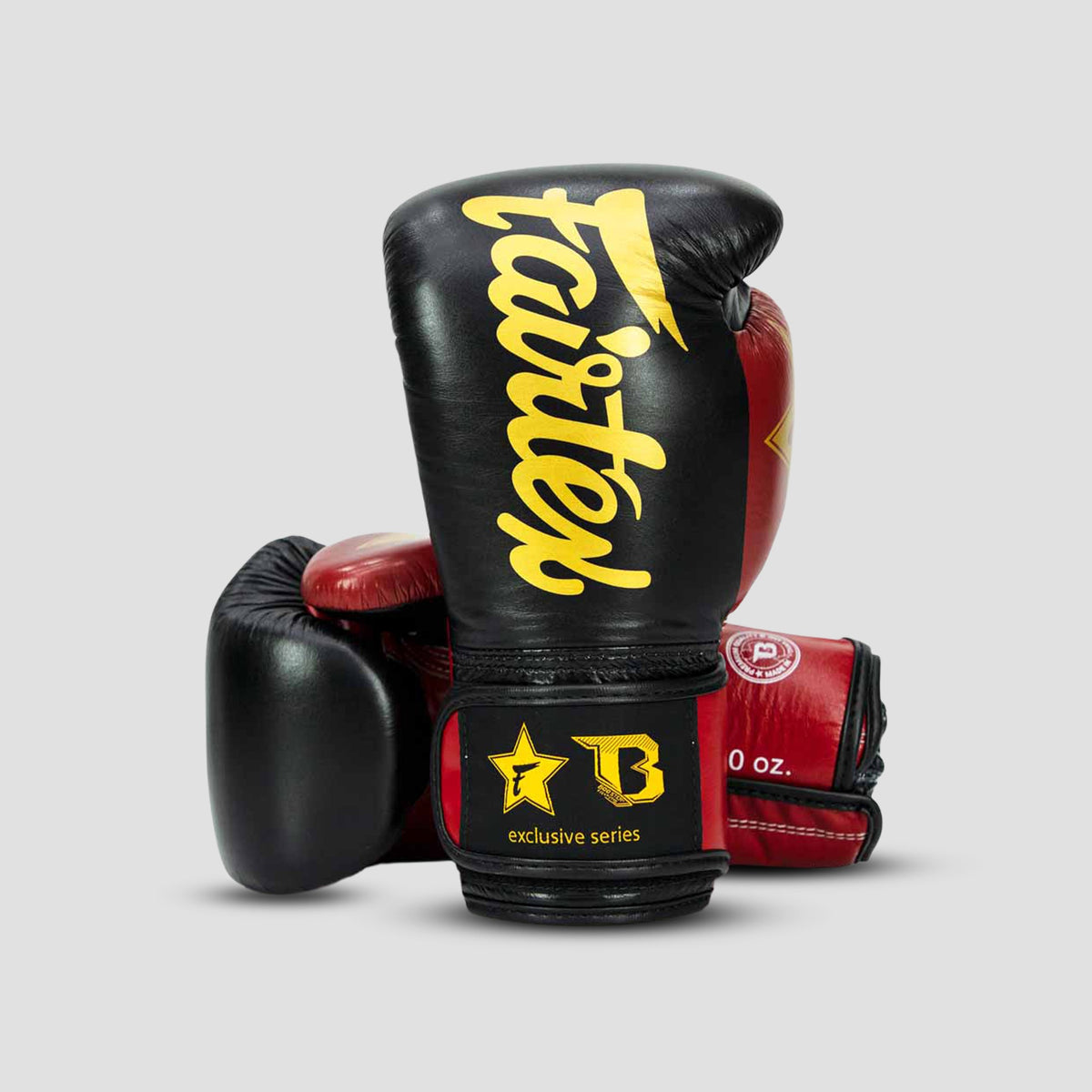 Fairtex x Booster BG V2 BK/RD/GD Bokshandschoenen