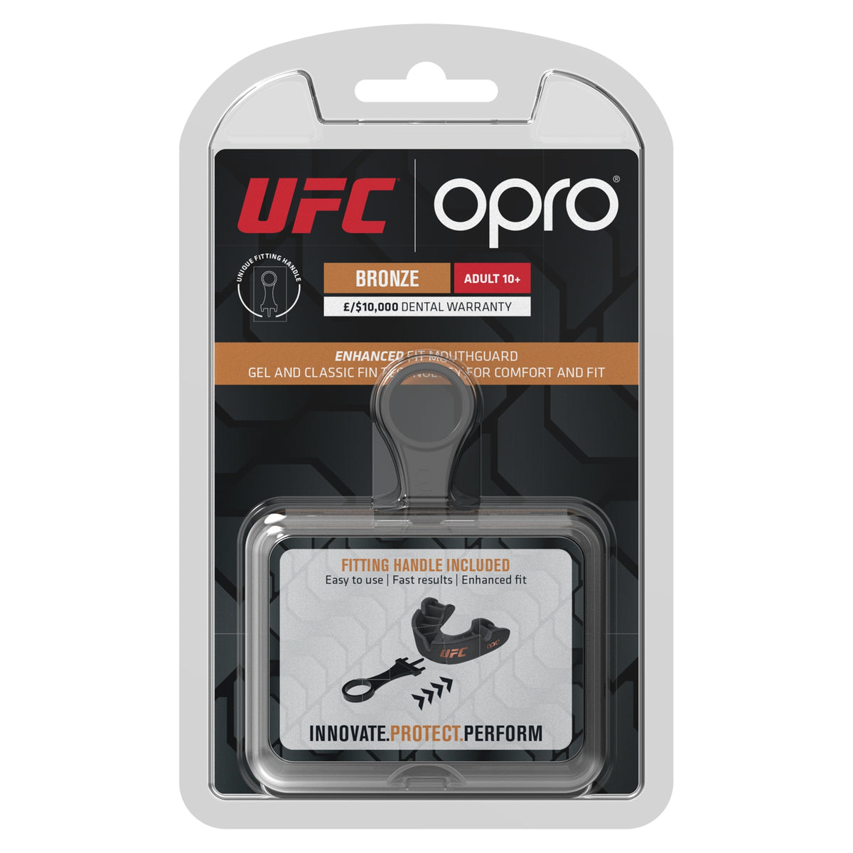opro bronze black gebitsbeschermer