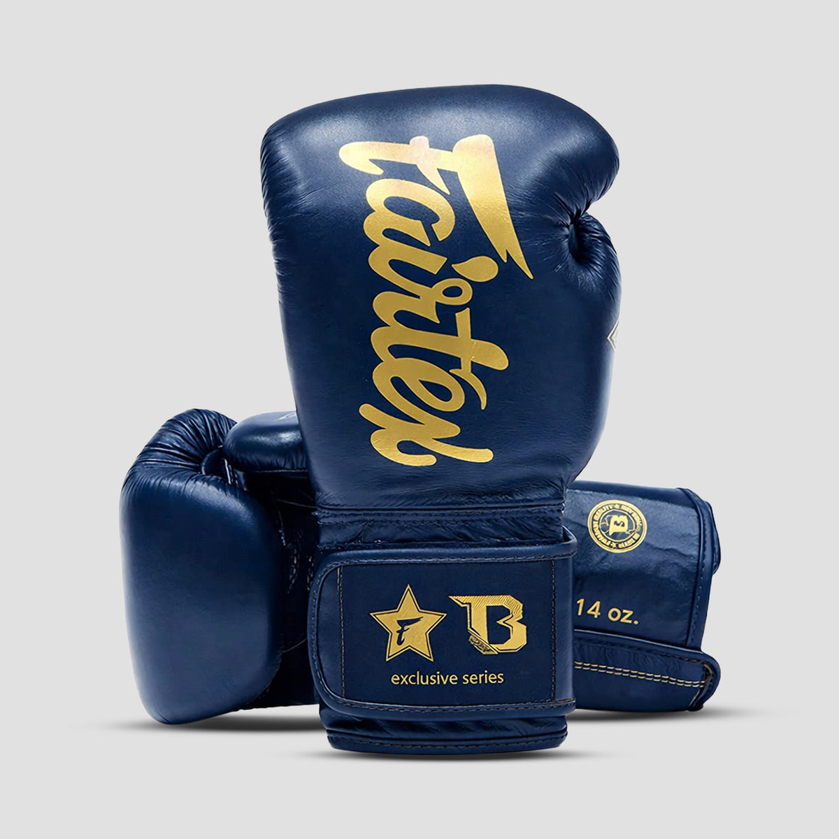 Fairtex x Booster BG V2 Navy Bokshandschoenen