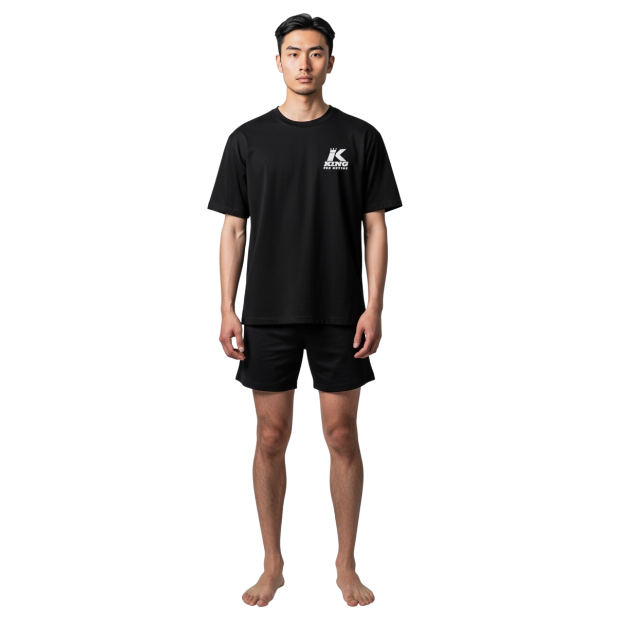 kpb logo tee black t shirt