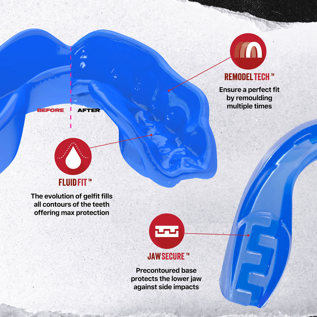 safejawz extro ice adult gebitsbeschermer