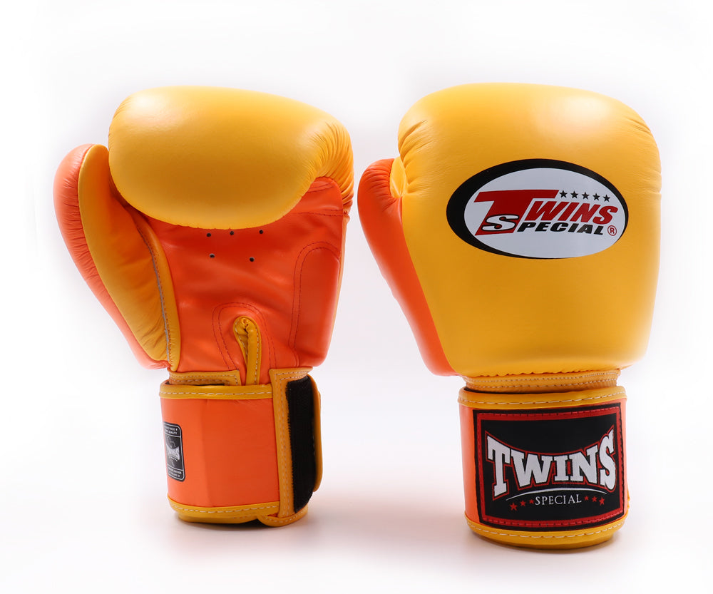 Twins Special BGVL 3-2T Yellow/Orange Bokshandschoenen
