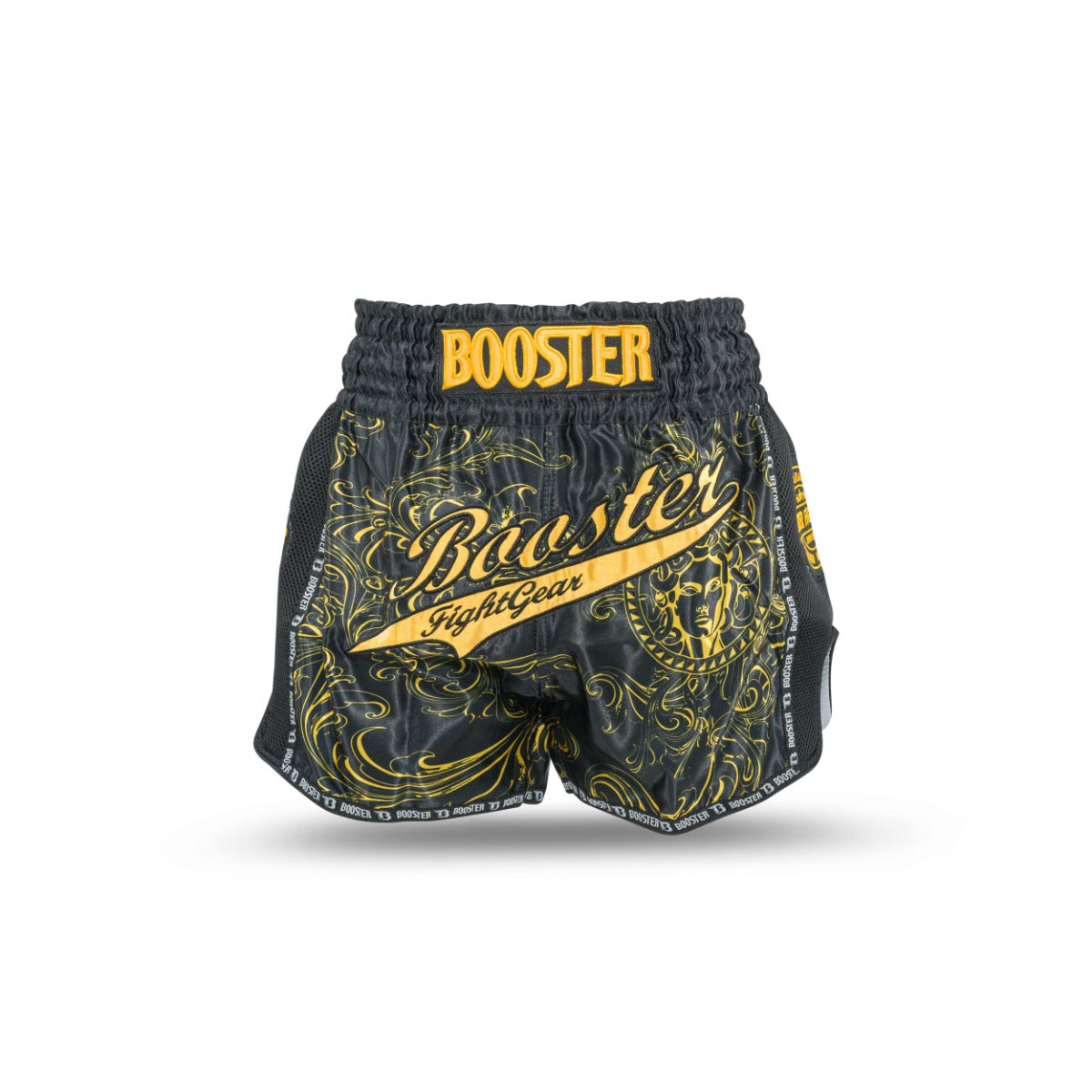 booster tbt medusa black shorts