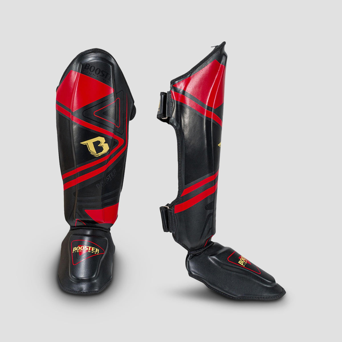 Booster Fightgear BSG V10 BK/RD Scheenbeschermers