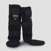 Booster Fightgear BTSG Curved Black Katoenen scheenbeschermers