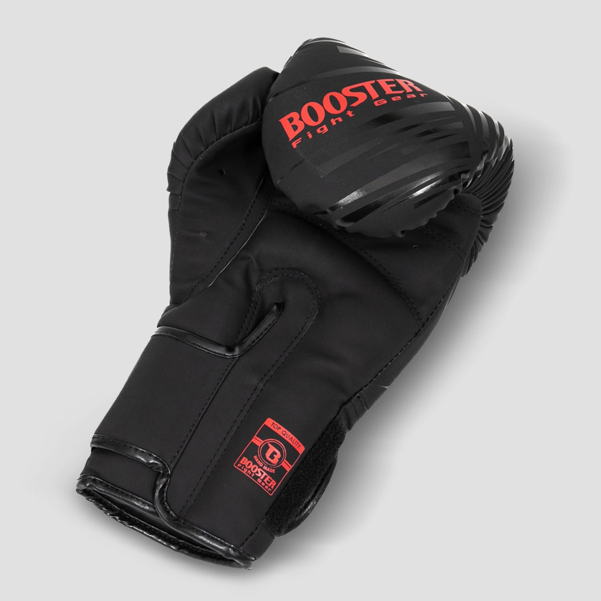 booster alpha black red bokshandschoenen
