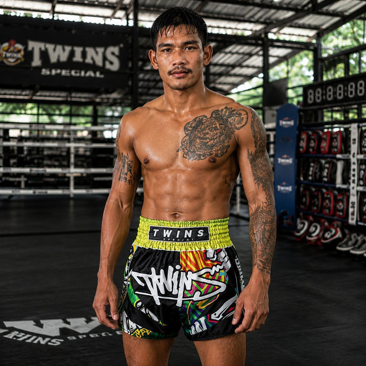 twins ttbl graffiti shorts