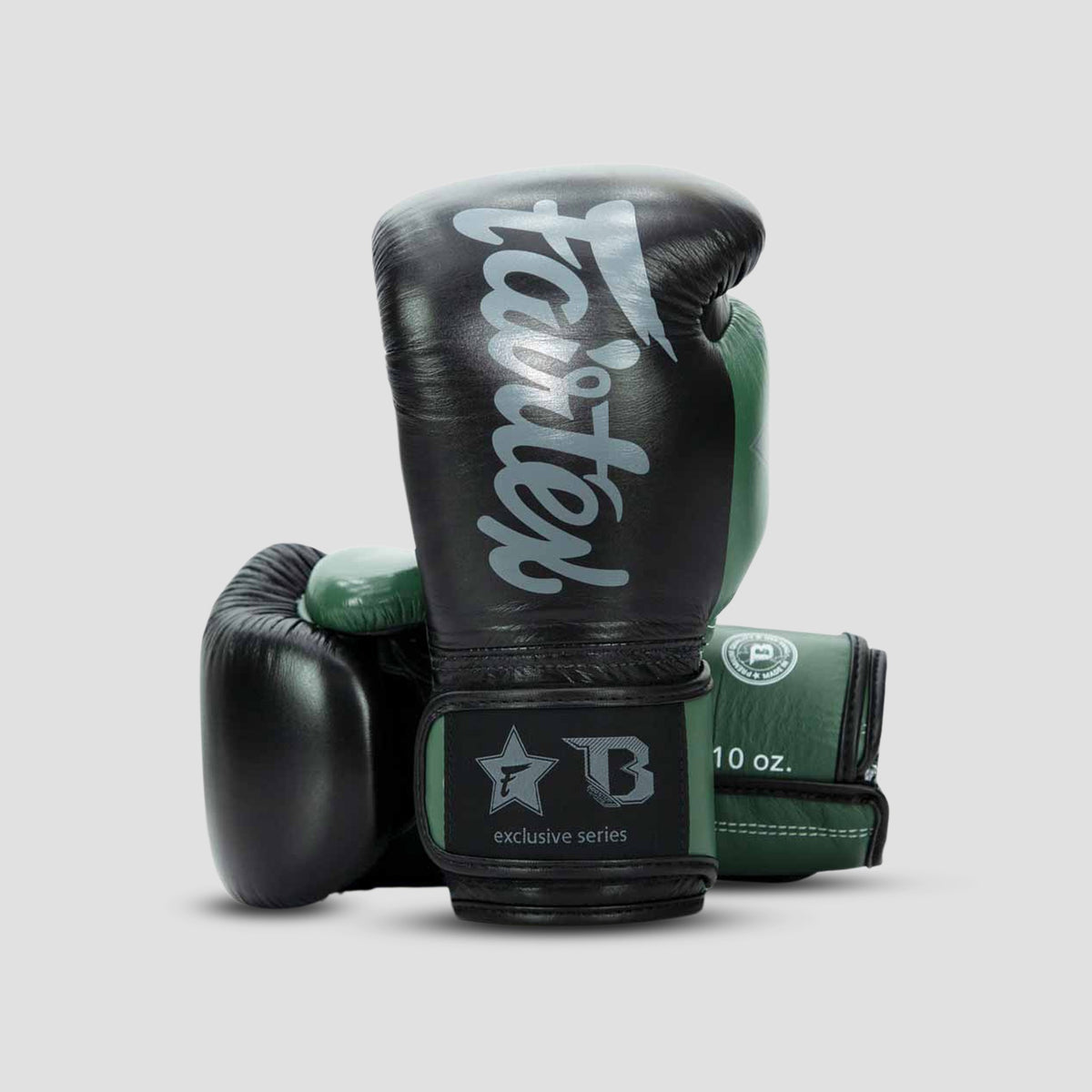 Fairtex x Booster BG V2 BK/GR/GY Bokshandschoenen