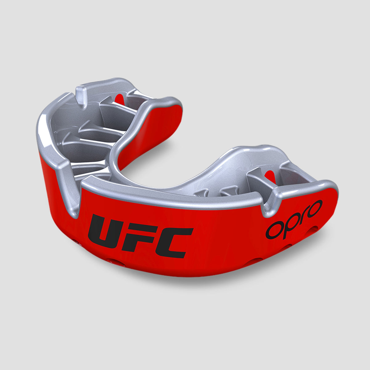 OPRO Gold JR Red Metal/Silver Gebitsbeschermer