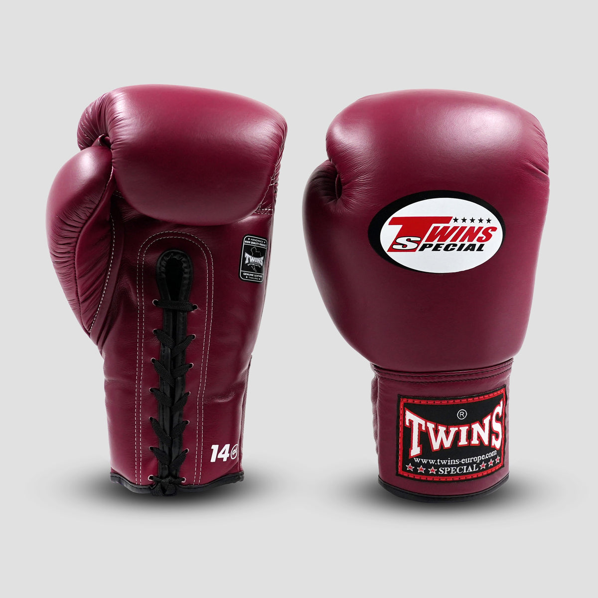 Twins Special BGLL-1 Maroon Bokshandschoenen (veters)