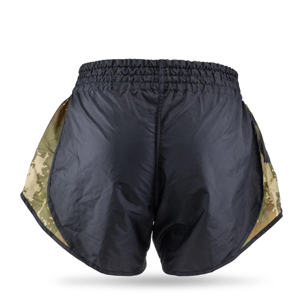 booster retro hybrid bl camo green shorts