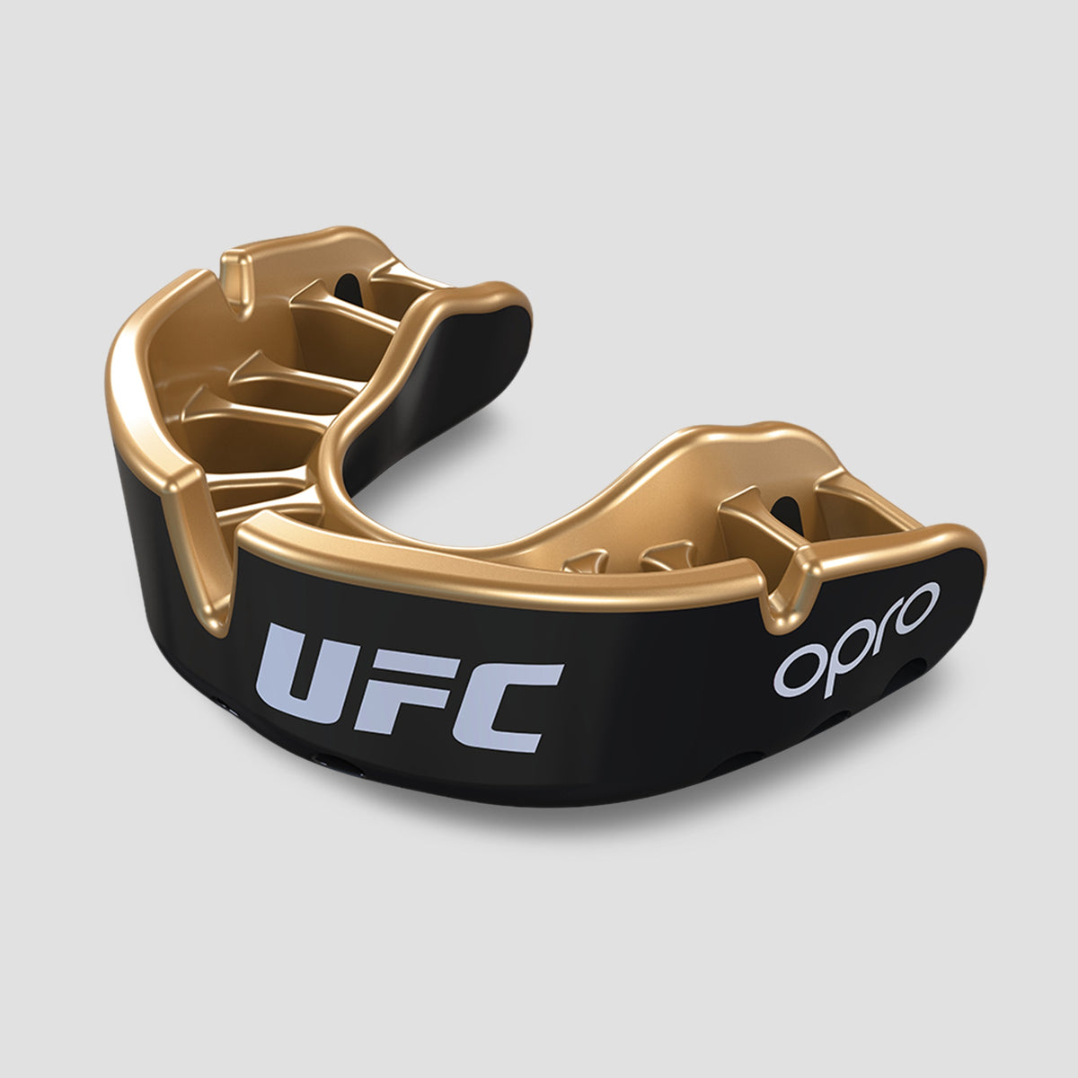 OPRO Gold JR Black Metal/Gold Gebitsbeschermer