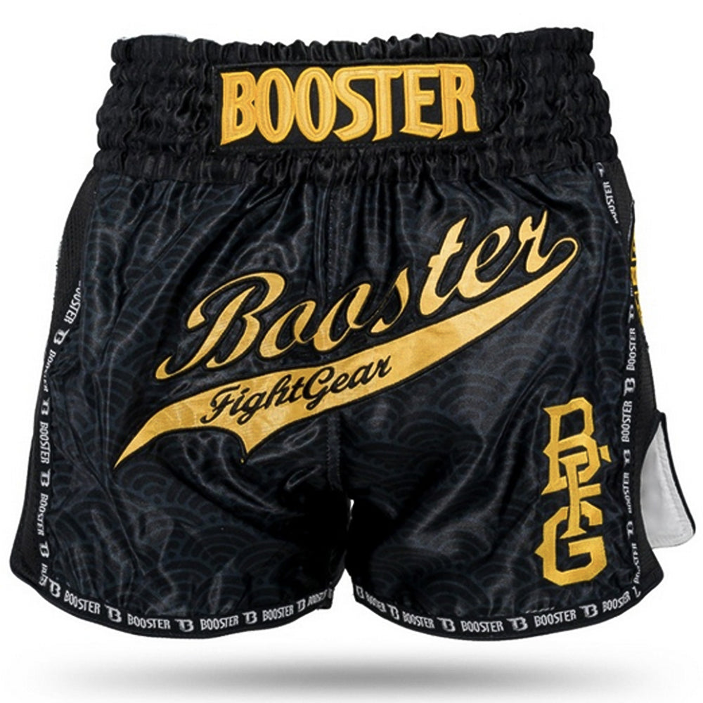 Booster Fightgear TBT Slugger Wave BK/GD Shorts