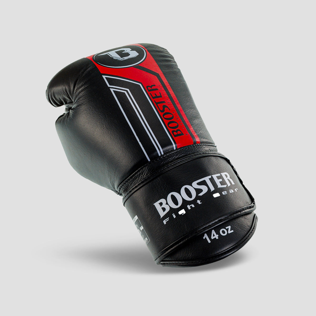 booster bgl v9 black red bokshandschoenen