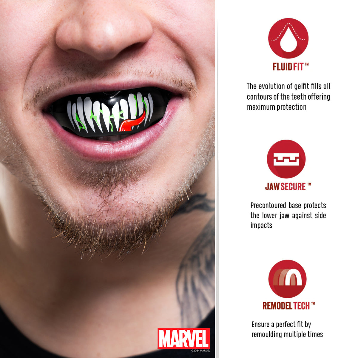 safejawz marvel braces venom gebitsbeschermer