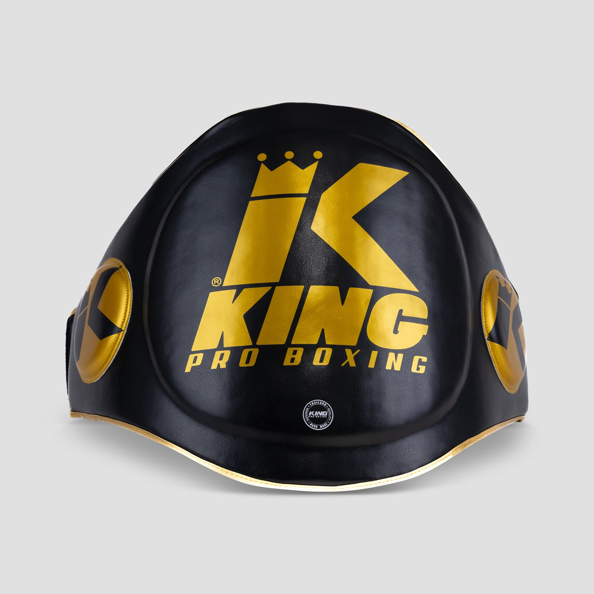 King Pro Boxing BP Black/Gold Buikbeschermer