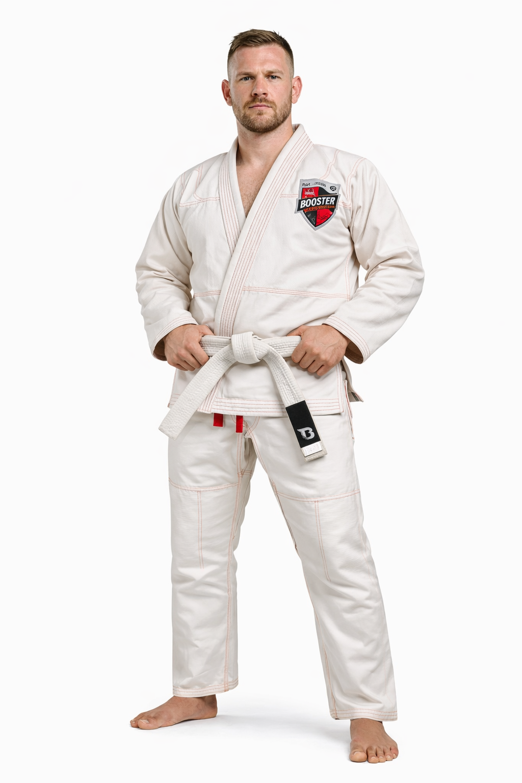 Booster Fightgear BJJ V 2 Pro Shield White BJJ-gi