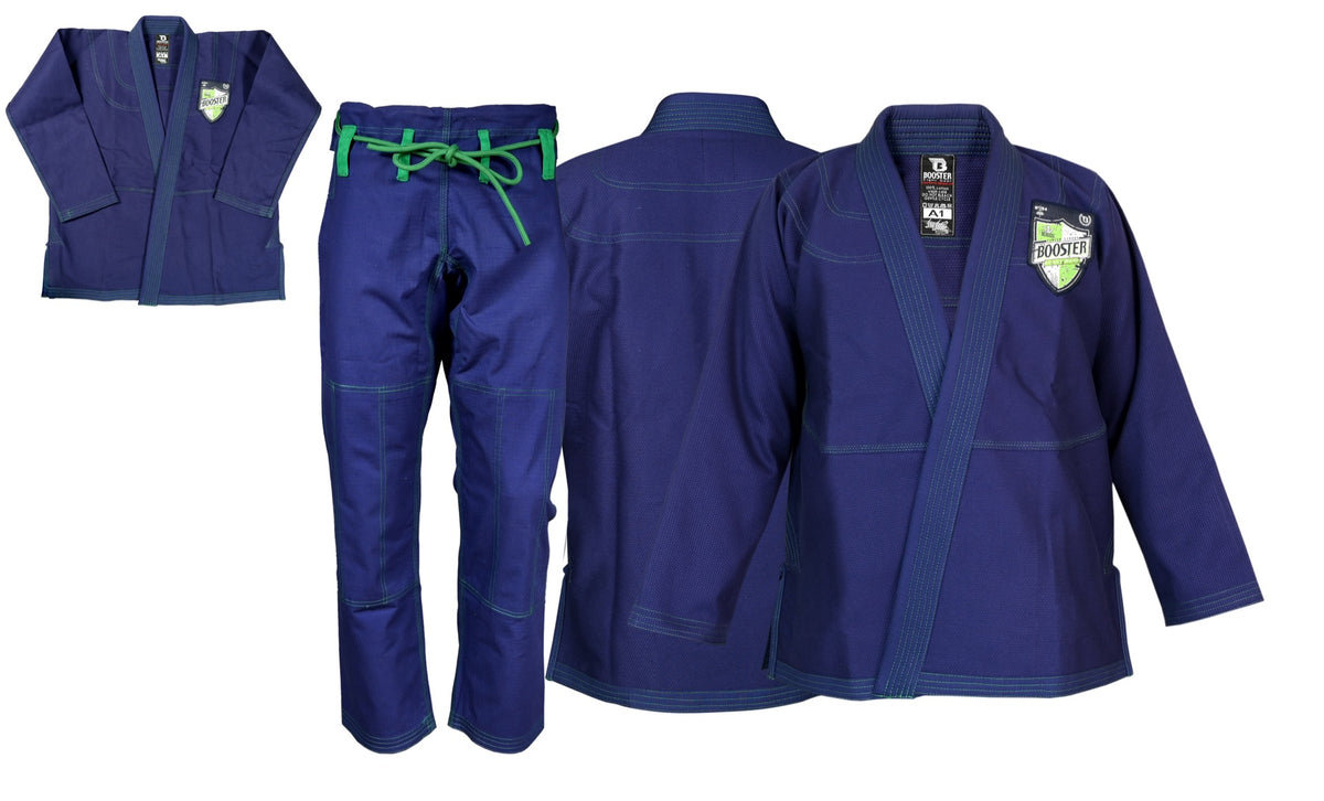 booster bjj v 2 pro shield blue bjj gi