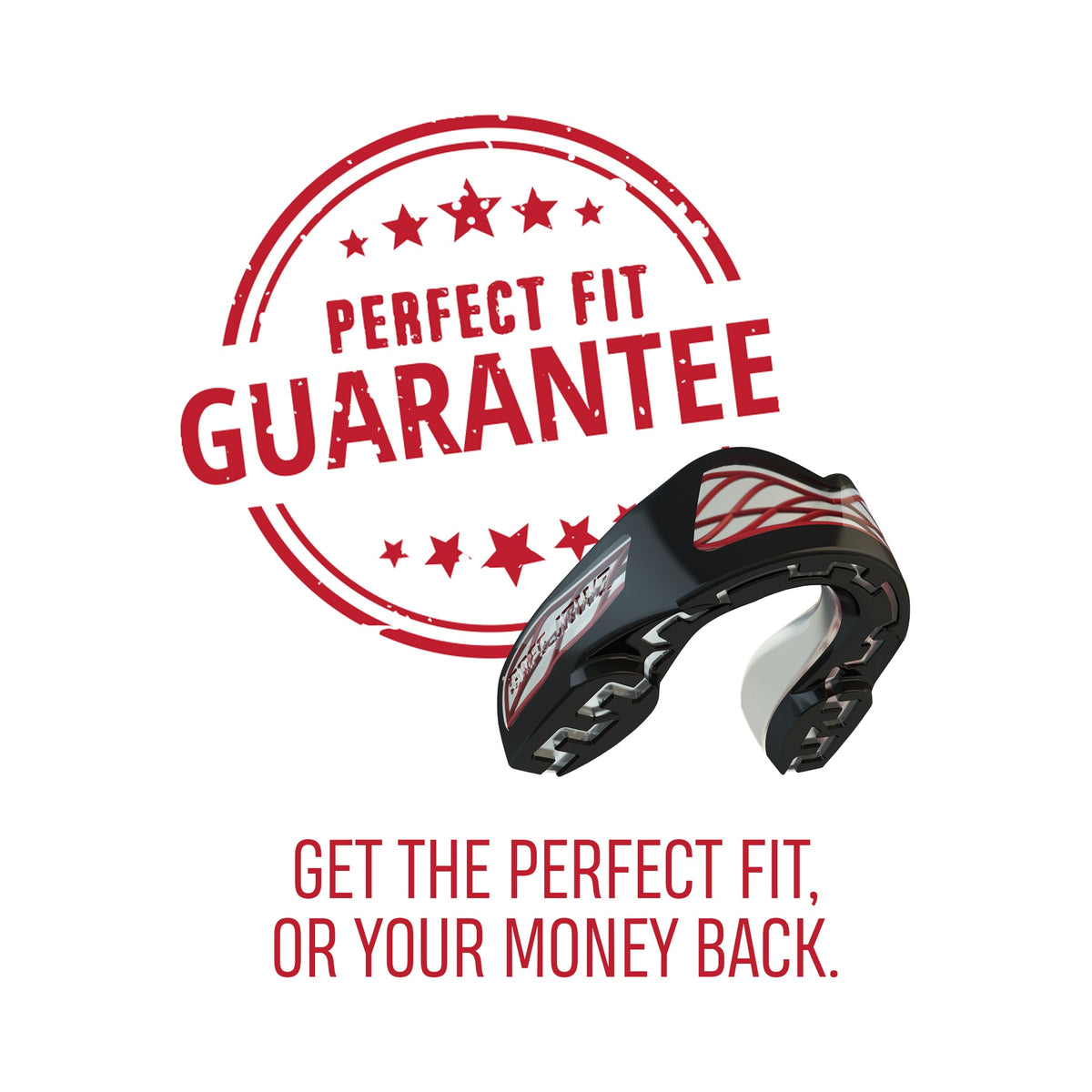 safejawz nitro black red adult gebitsbeschermer