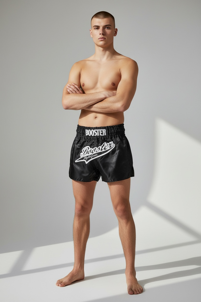 booster tbt slugger black shorts