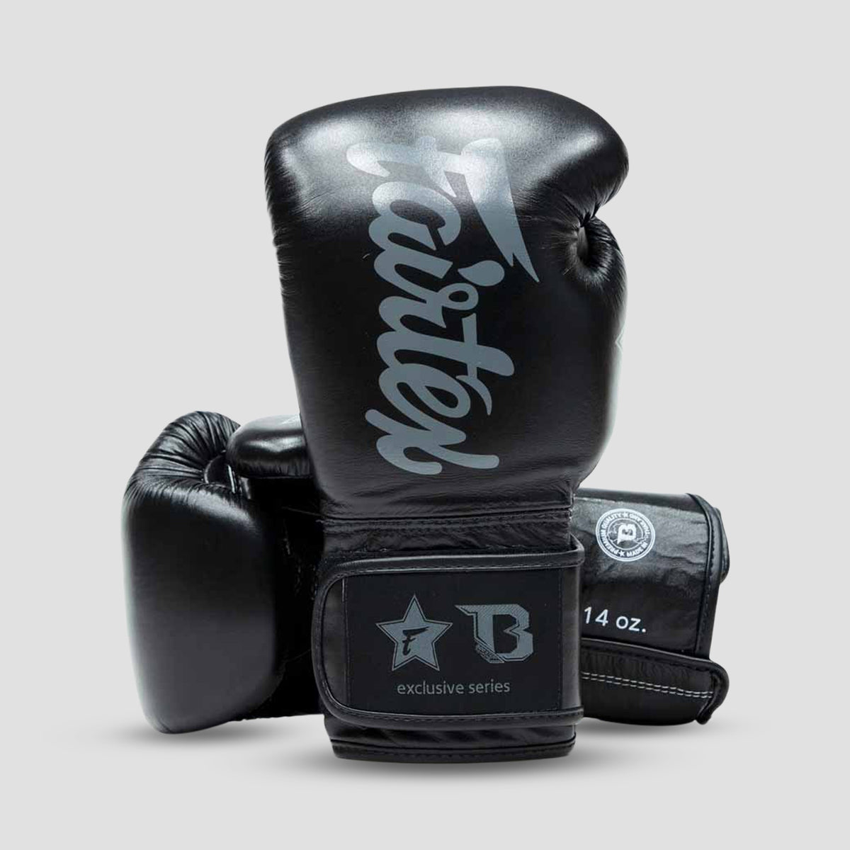 Fairtex x Booster BG V2 Black Bokshandschoenen