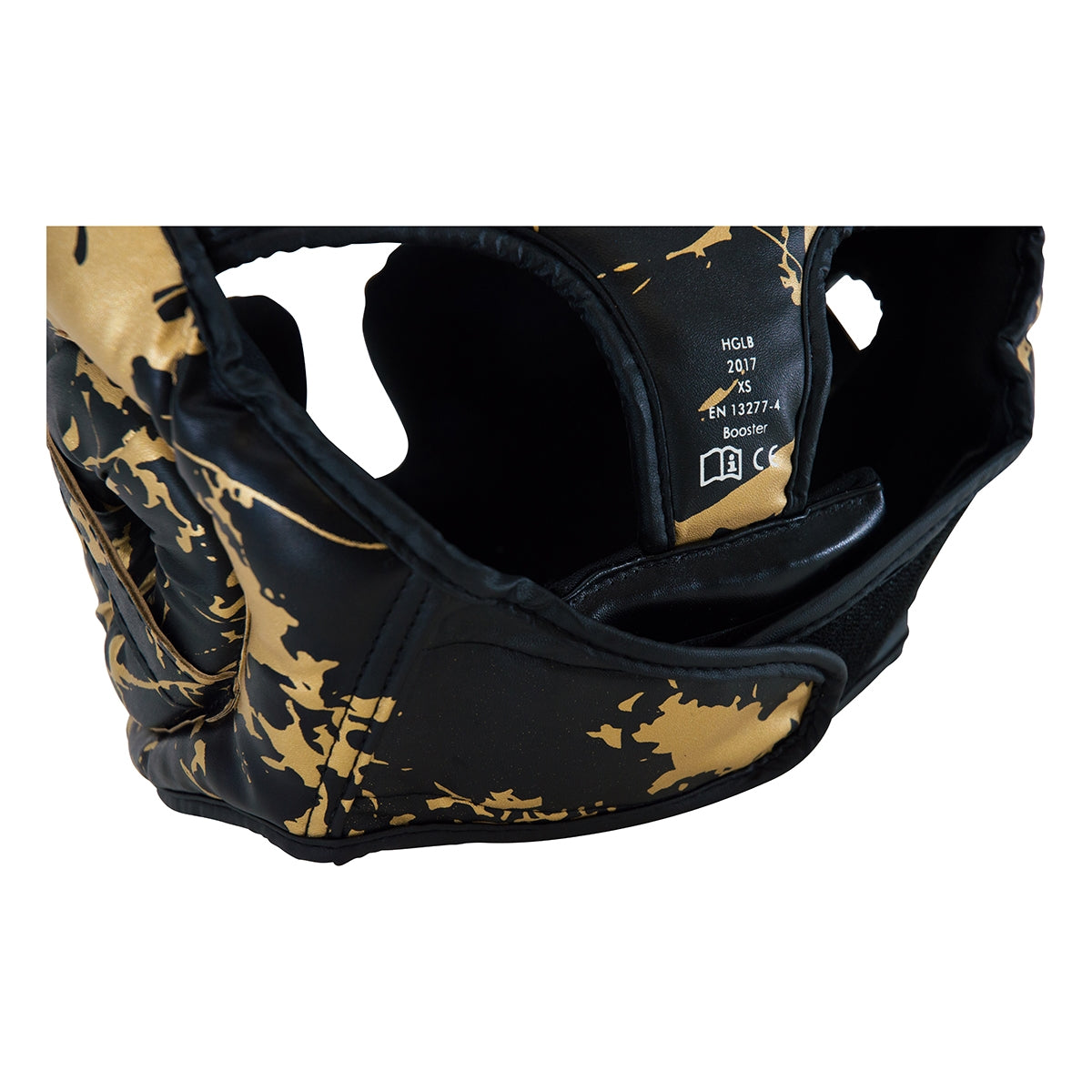booster hgl b 2 youth marble gold kids hoofdbeschermer