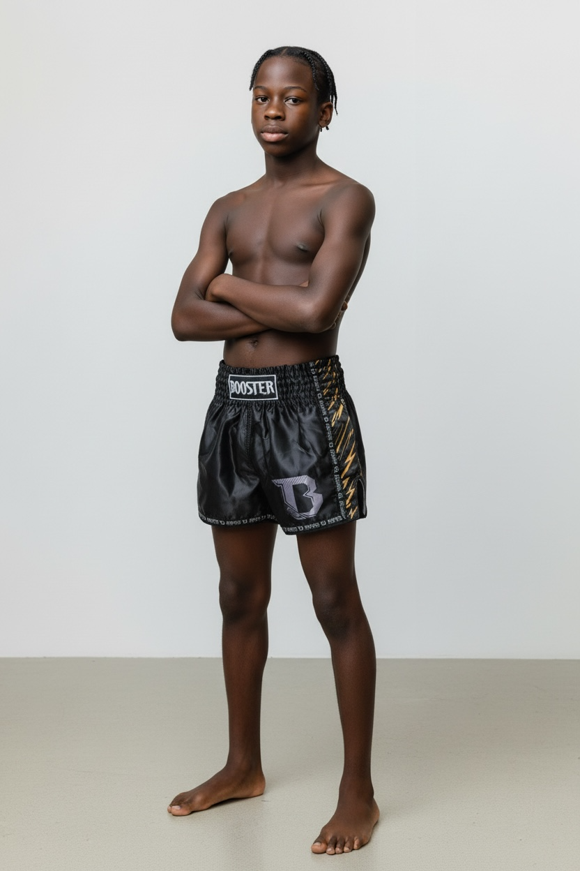 booster combat series 1 tbt kids shorts