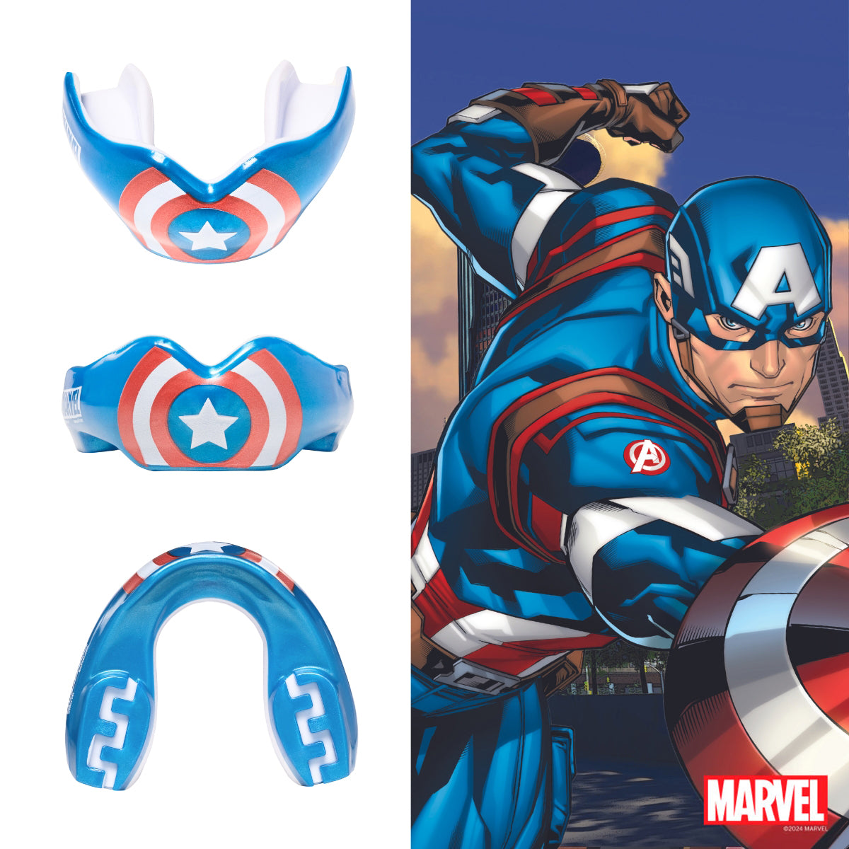 safejawz marvel braces captain america gebitsbeschermer