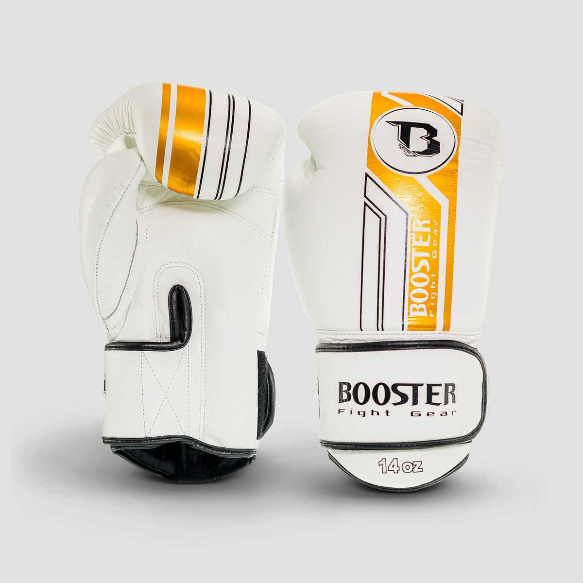 Booster Fightgear BGL V9 White/Gold Bokshandschoenen